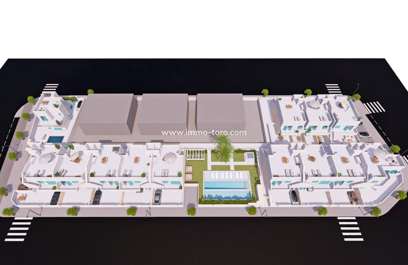 3 slaapkamer Appartement te koop in Torre de la Horadada met zwembad - € 345.000 (Ref: 10018724)
