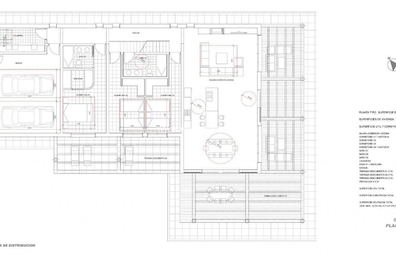 4 sovrum Villa till salu i Pinoso med pool - 600 000 € (Ref: 10018726)