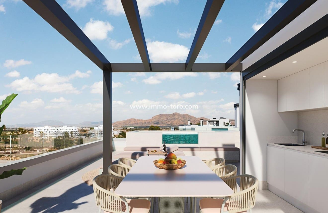 3 bedroom Penthouse for sale in Torre-Pacheco with pool - € 601,000 (Ref: 10023033)