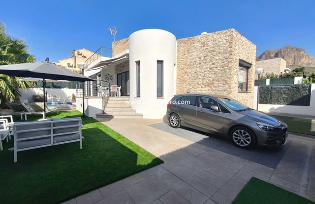 3 soveværelse Villa til salg i Polop med swimmingpool garage - € 475.000 (Ref: 10023333)
