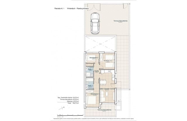 3 sovrum Lägenhet till salu i San Miguel de Salinas med pool - 425 000 € (Ref: 10027587)
