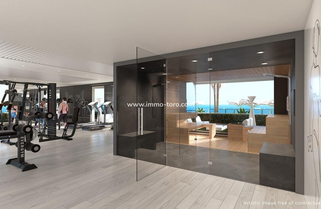 1 soveværelse Lejlighed til salg i La Manga del Mar Menor med swimmingpool - € 288.000 (Ref: 9939058)