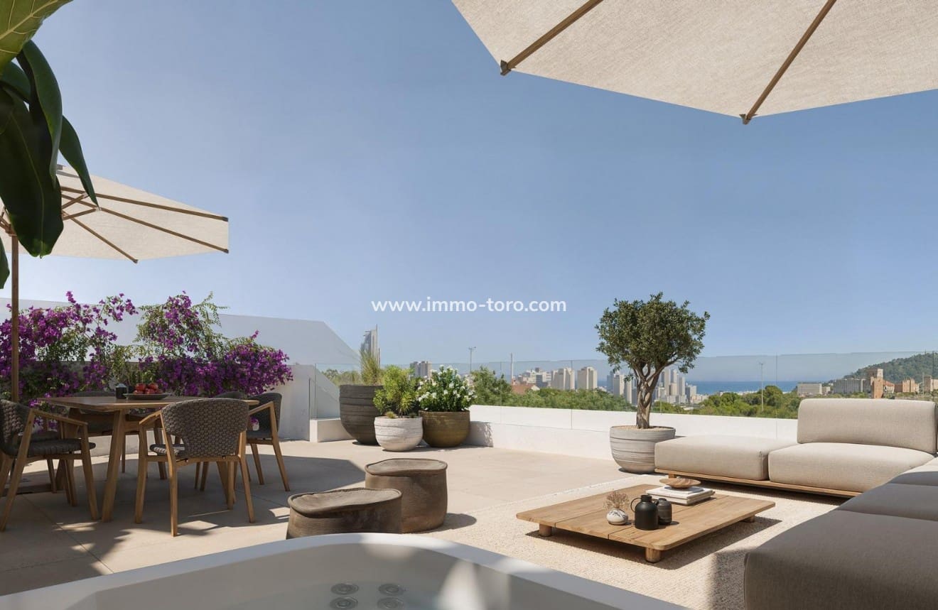 2 slaapkamer Appartement te koop in Finestrat met zwembad - € 375.000 (Ref: 9939062)