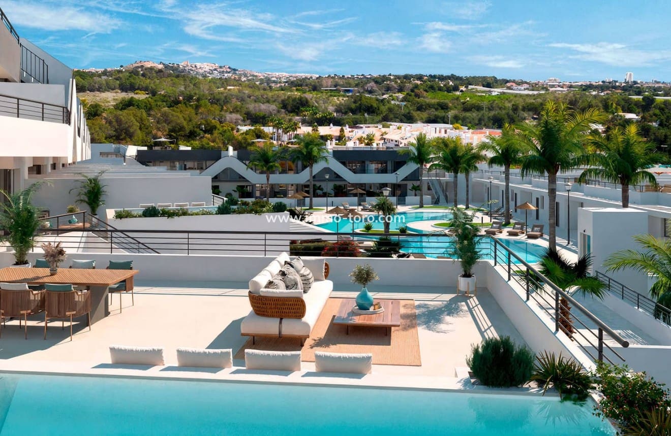 2 bedroom Apartment for sale in Alfaz del Pi / L'Alfas del Pi with pool - € 327,000 (Ref: 9939066)