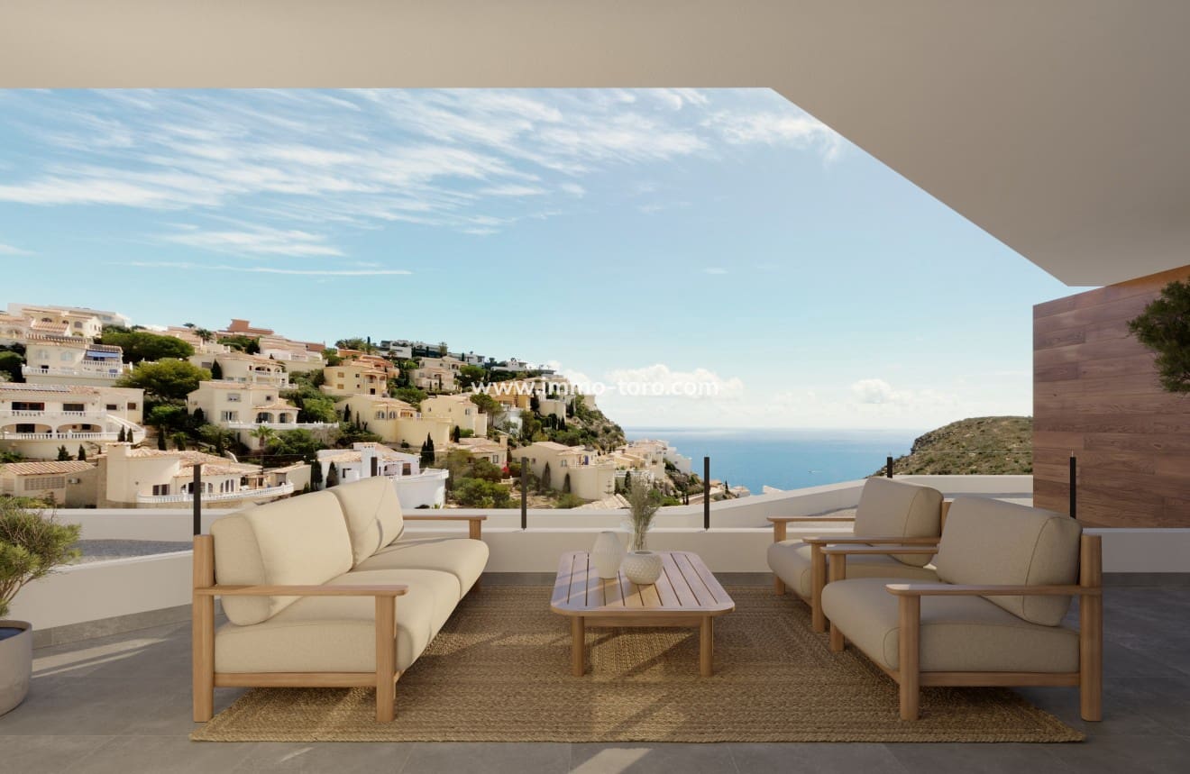 2 soveværelse Lejlighed til salg i Cumbre del Sol med swimmingpool - € 473.000 (Ref: 9958855)