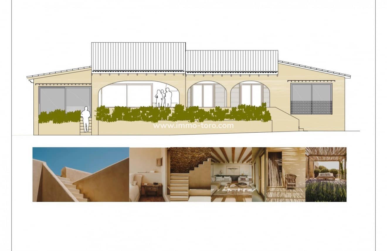 Chalet de 3 habitaciones en Benissa en venta con piscina - 1.250.000 € (Ref: 9958861)