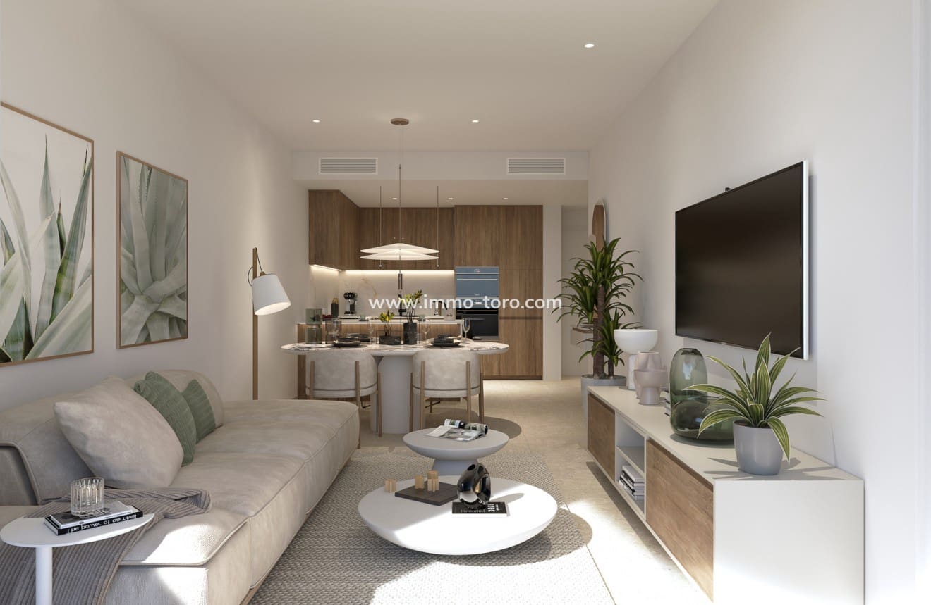 2 sypialnia Apartament na sprzedaż w Torre de la Horadada z basenem - 410 000 € (Ref: 9958863)