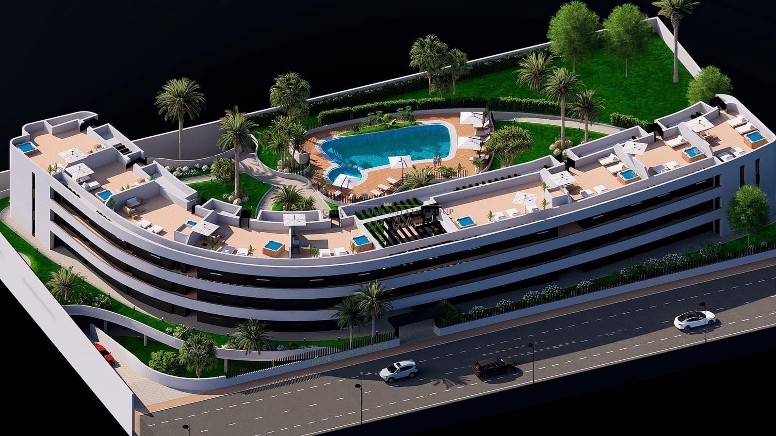 2 soverom Penthouse til salgs i Los Alcazares med svømmebasseng - € 369 900 (Ref: 9872734)