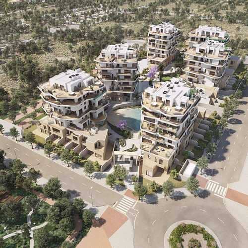 3 makuuhuone Huoneisto myytävänä paikassa La Villajoyosa / Vila Joiosa mukana uima-altaan 
autotalli - 492 500 € (Ref: 7274193)