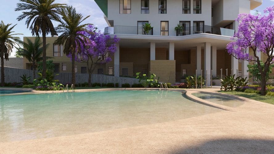 3 makuuhuone Huoneisto myytävänä paikassa La Villajoyosa / Vila Joiosa mukana uima-altaan 
autotalli - 492 500 € (Ref: 7274193)