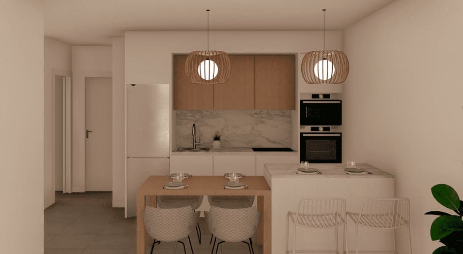 2 sypialnia Apartament na sprzedaż w Roldan z basenem garażem - 199 000 € (Ref: 8066748)