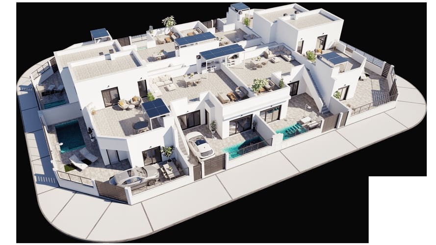 2 bedroom Villa for sale in Roldan with pool garage - € 234,900 (Ref: 8248307)