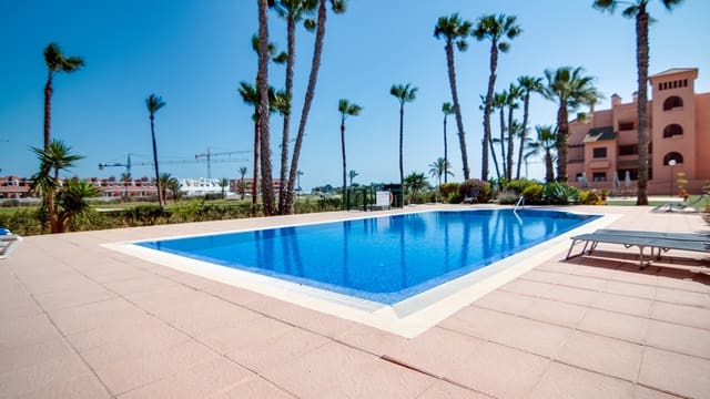 2 chambre Appartement à vendre à Las Lomas de Rame - Bahía Bella, Los Alcázares avec piscine garage - 195 000 € (Ref: 9806818)