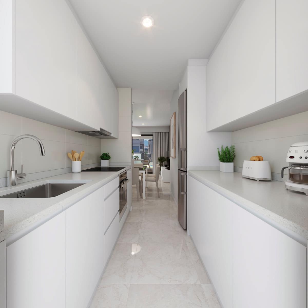 2 makuuhuone Huoneisto myytävänä paikassa Puerto de Mazarron mukana uima-altaan - 320 456 € (Ref: 9829709)