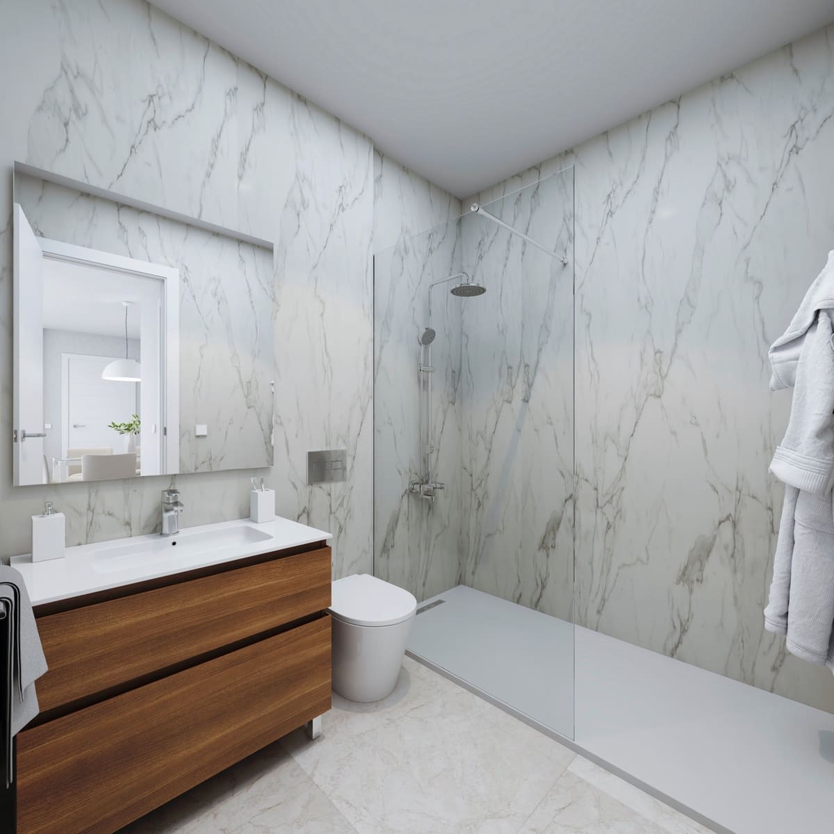 2 makuuhuone Huoneisto myytävänä paikassa Puerto de Mazarron mukana uima-altaan - 320 456 € (Ref: 9829709)