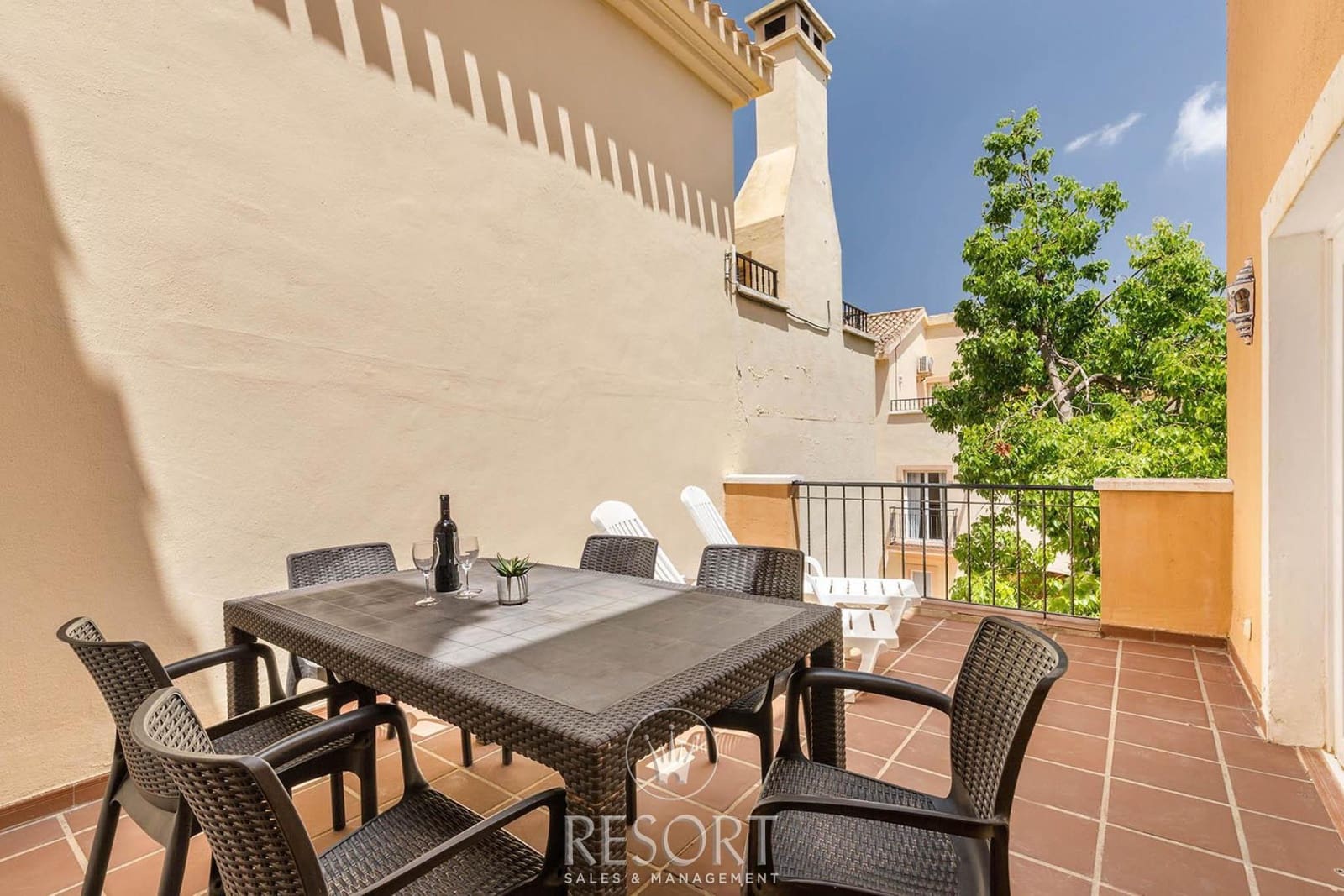 2 soveværelse Byhus til salg i La Manga Club med swimmingpool - € 159.000 (Ref: 7010955)