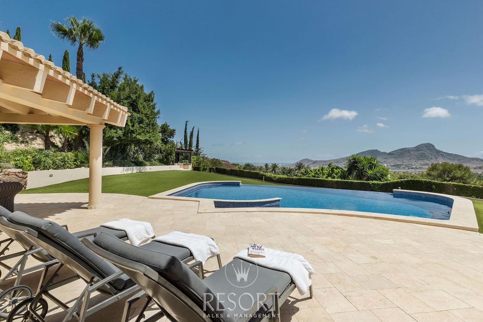 6 soverom Villa til salgs i La Manga Club med svømmebasseng garasje - € 1 856 931 (Ref: 7721908)