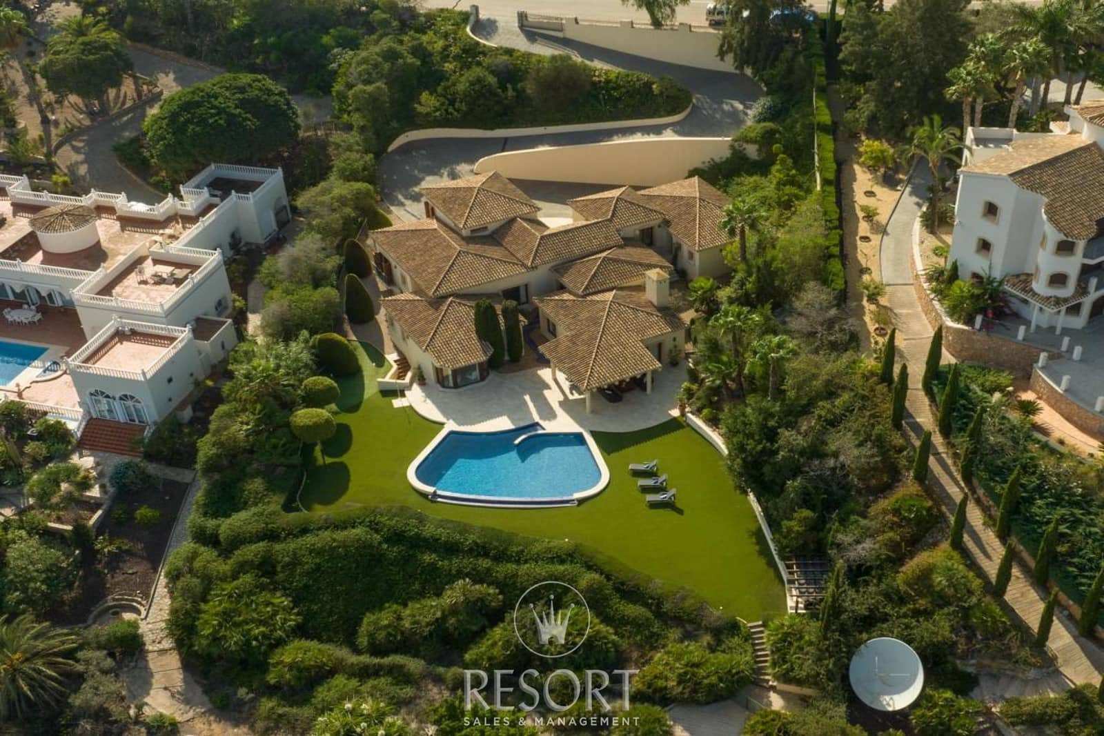 6 soverom Villa til salgs i La Manga Club med svømmebasseng garasje - € 1 856 931 (Ref: 7721908)