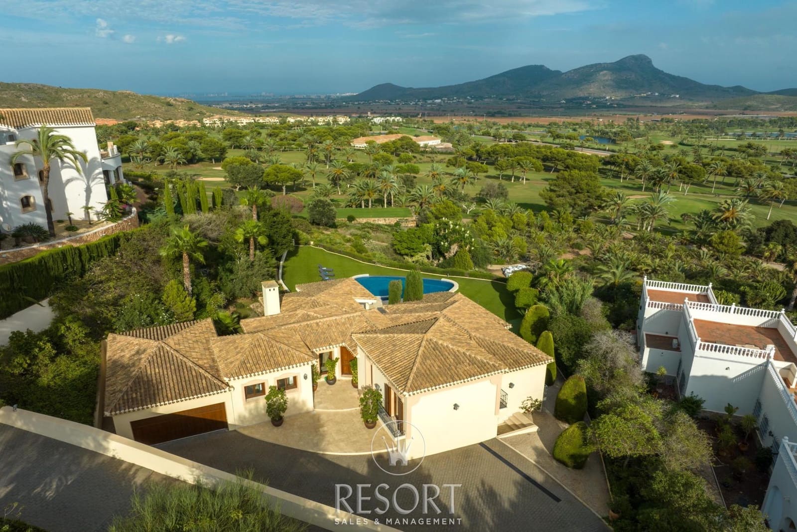 6 soverom Villa til salgs i La Manga Club med svømmebasseng garasje - € 1 856 931 (Ref: 7721908)