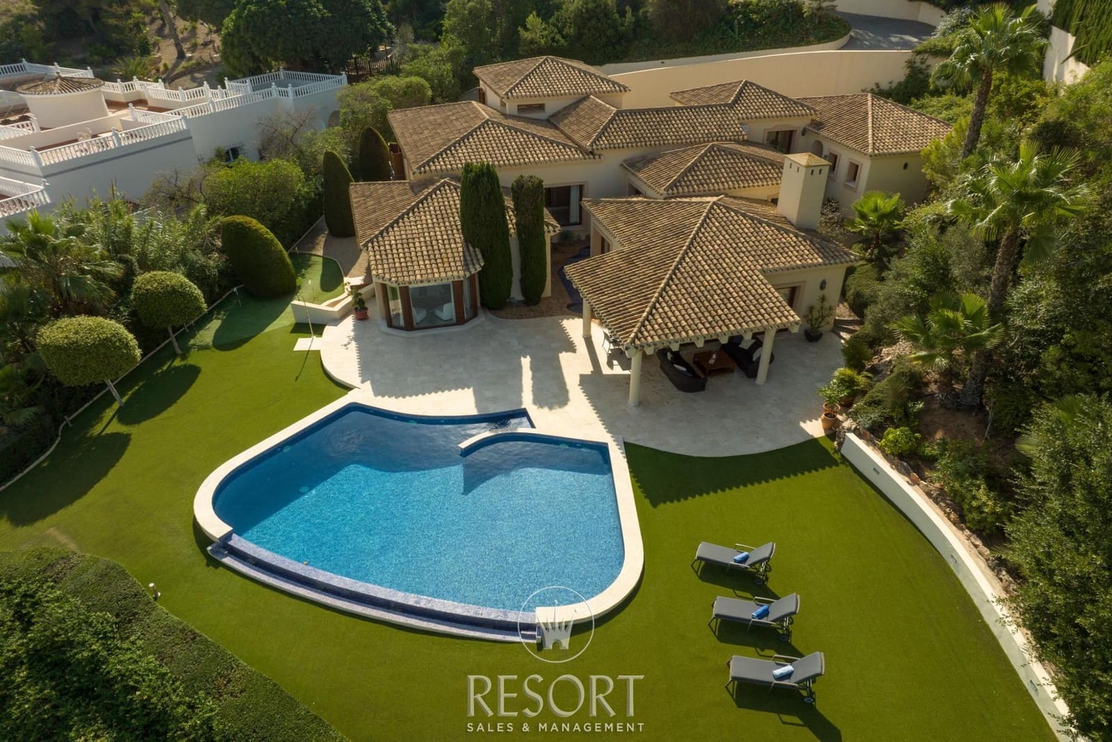 6 soverom Villa til salgs i La Manga Club med svømmebasseng garasje - € 1 856 931 (Ref: 7721908)