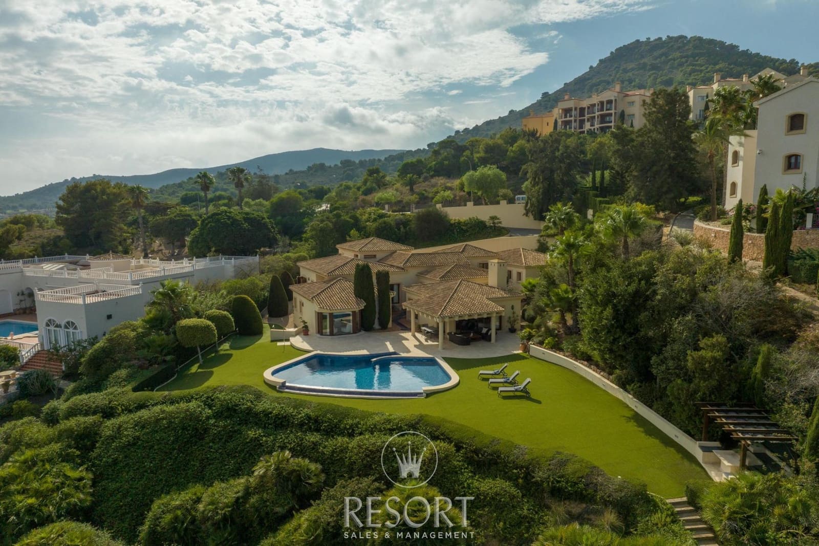 6 soverom Villa til salgs i La Manga Club med svømmebasseng garasje - € 1 856 931 (Ref: 7721908)