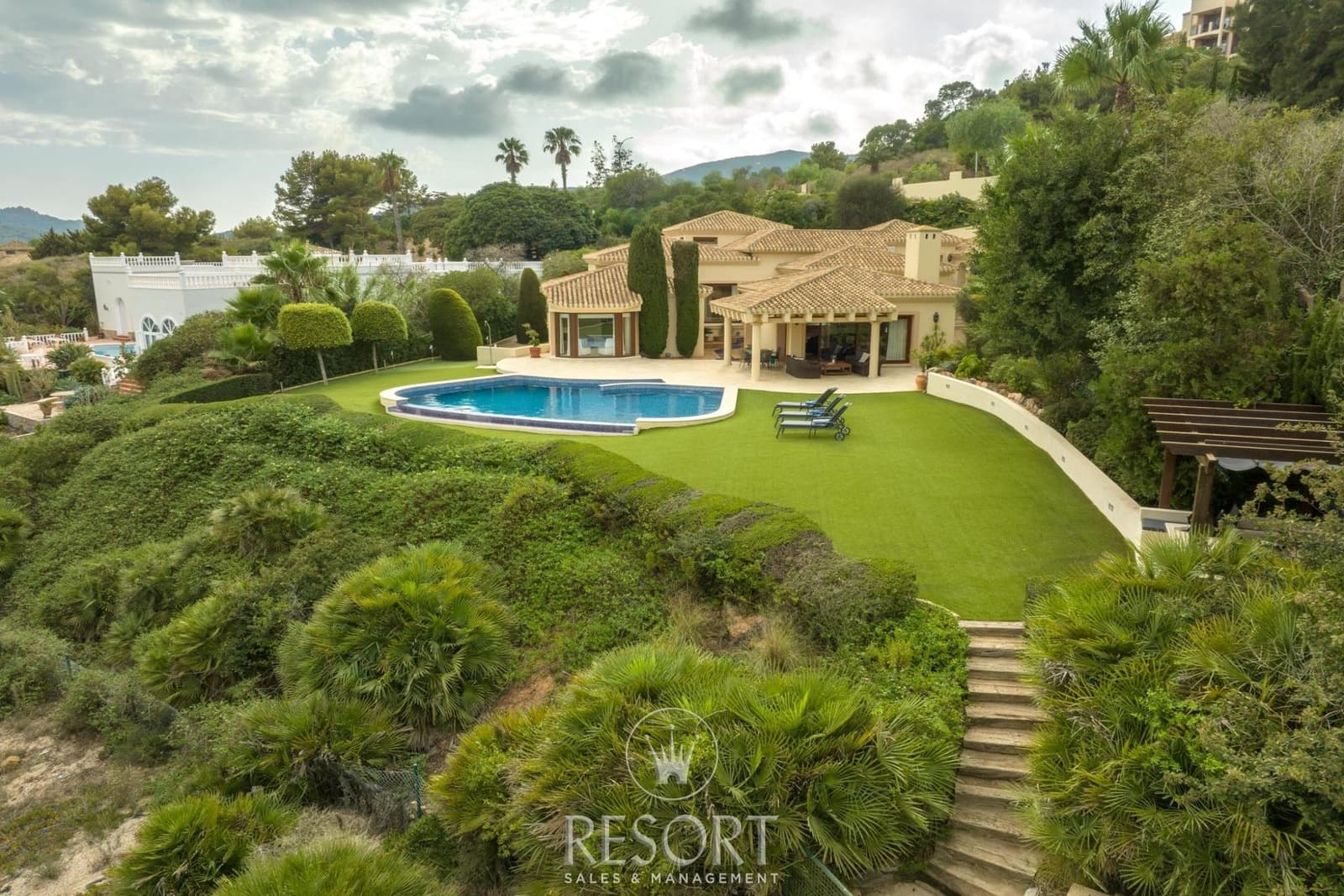 6 soverom Villa til salgs i La Manga Club med svømmebasseng garasje - € 1 856 931 (Ref: 7721908)