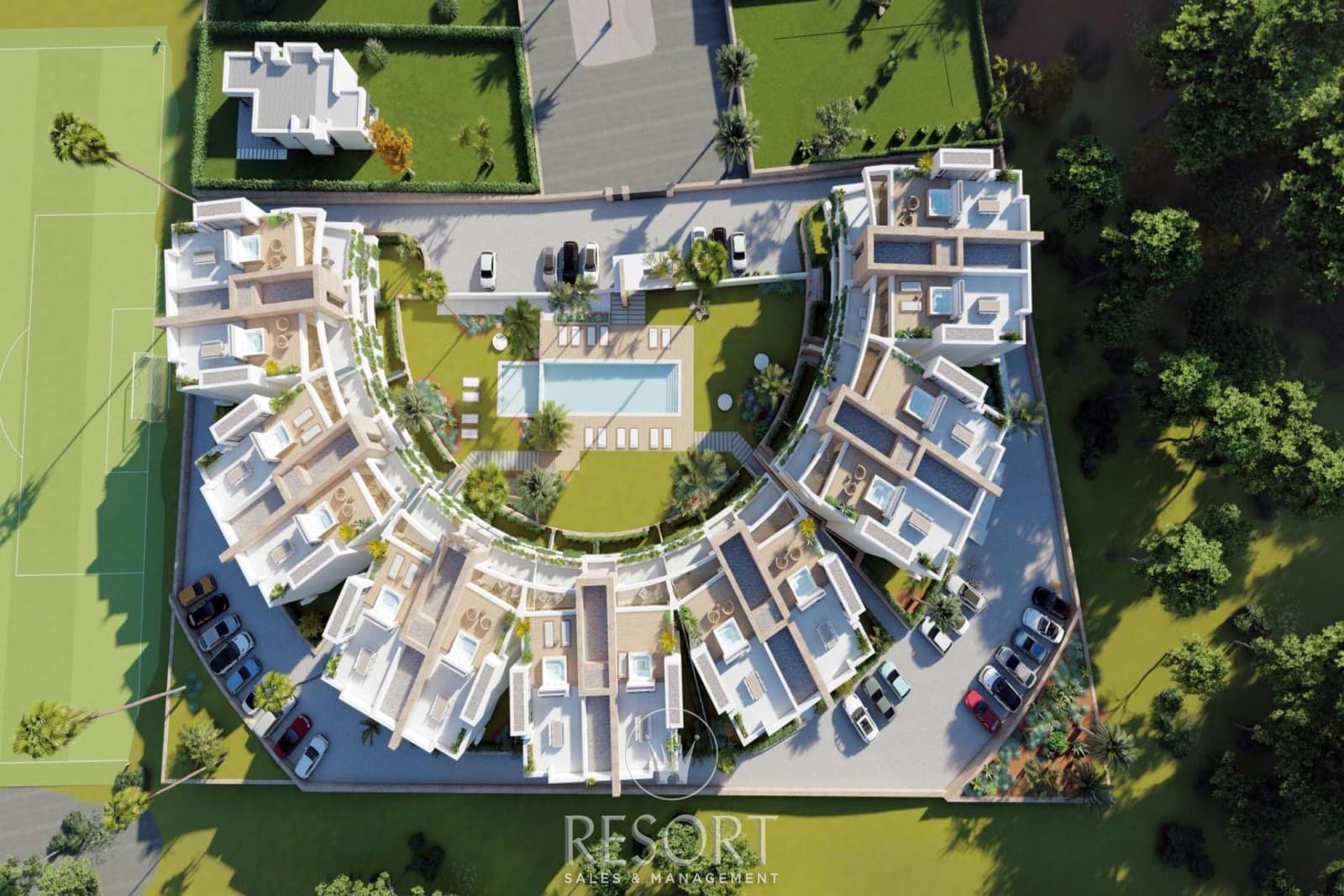 2 bedroom Apartment for sale in La Manga Club with pool garage - € 391,000 (Ref: 7737128)