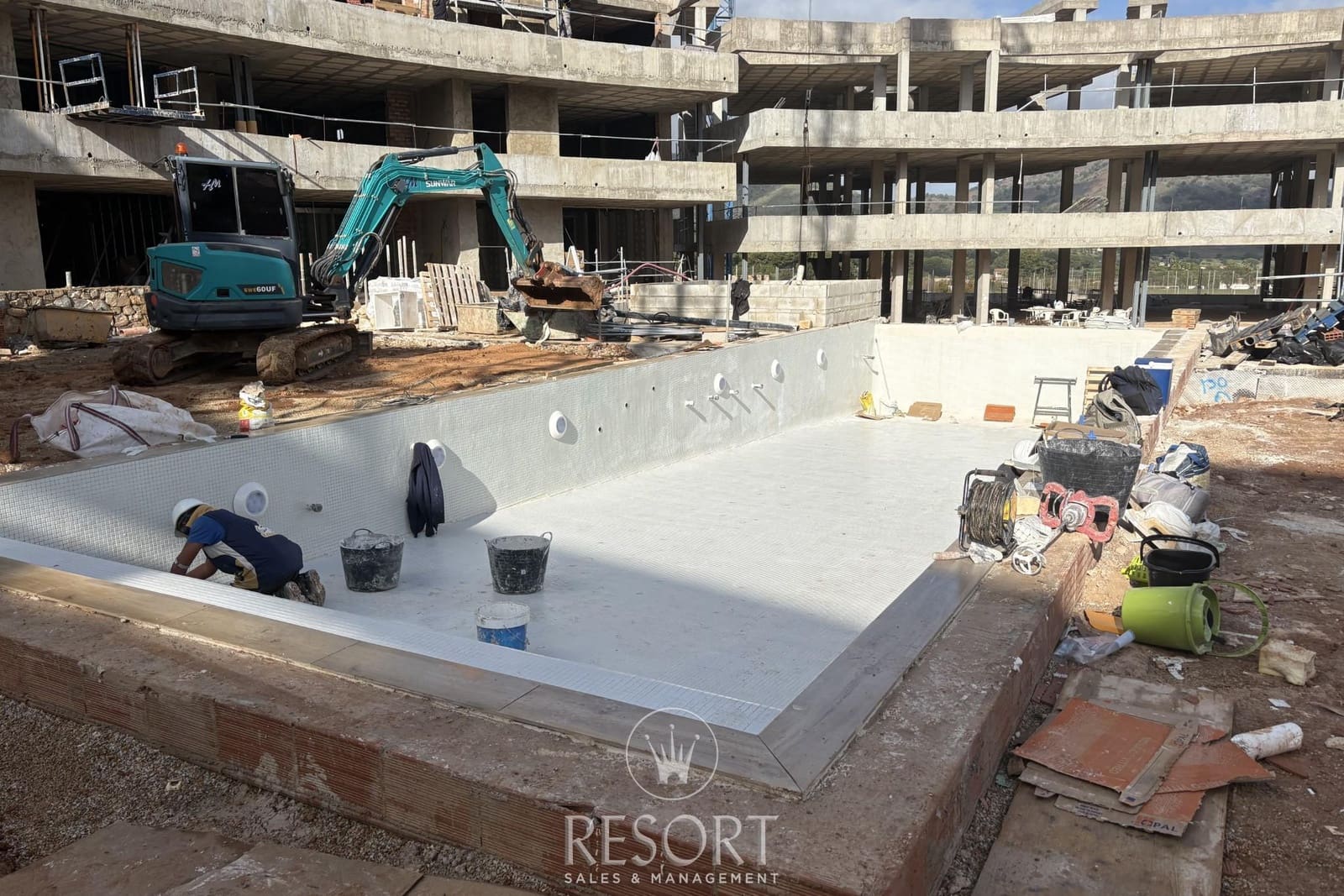 Apartamento de 2 habitaciones en La Manga Club en venta con piscina garaje - 580.000 € (Ref: 7737129)