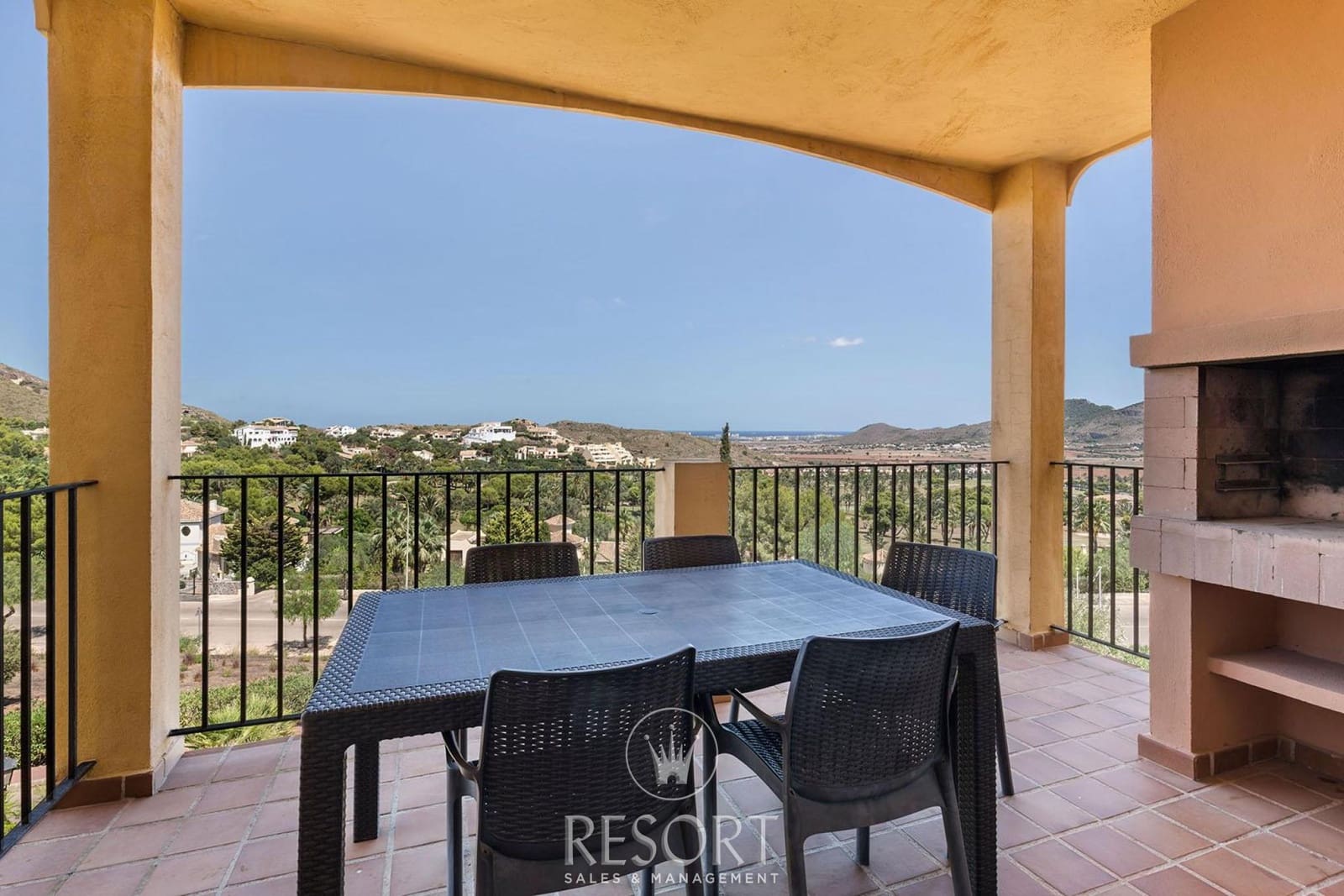 2 soveværelse Lejlighed til salg i La Manga Club med swimmingpool garage - € 159.000 (Ref: 7773674)