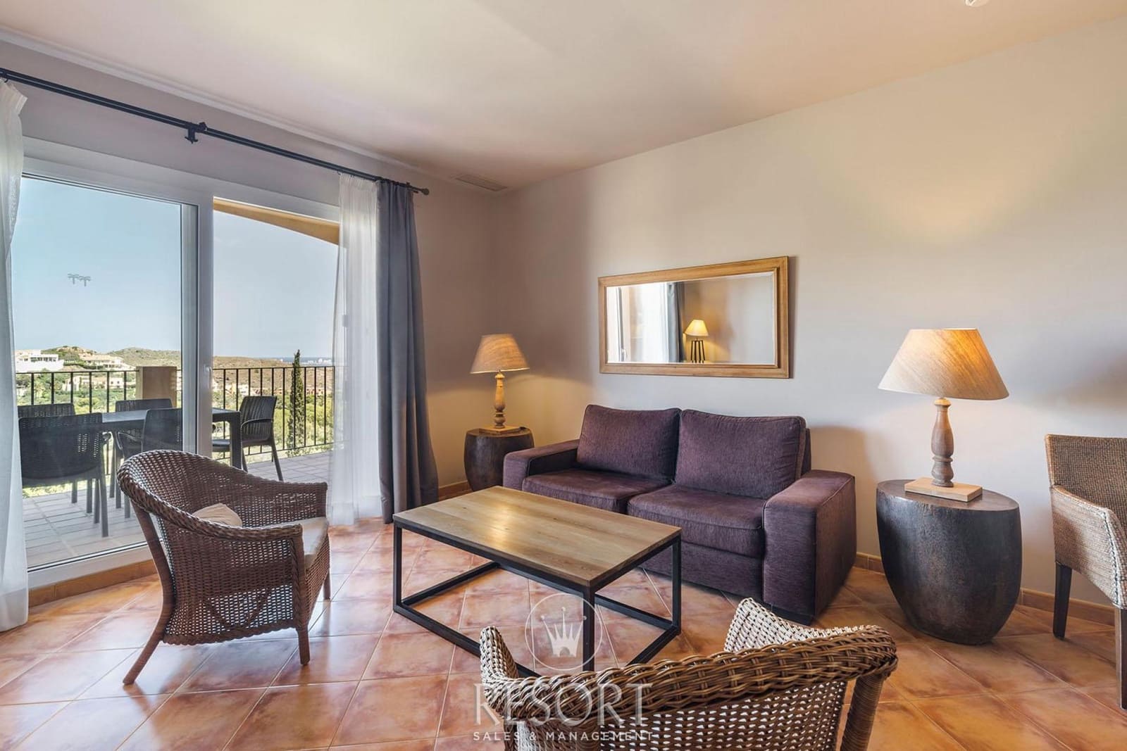 2 soveværelse Lejlighed til salg i La Manga Club med swimmingpool garage - € 159.000 (Ref: 7773674)