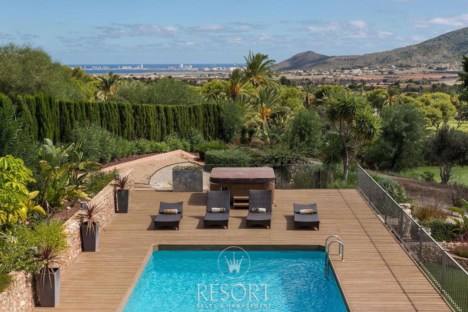 5 camera da letto Villa in vendita in La Manga Club con piscina garage - 2.858.450 € (Rif: 8057210)