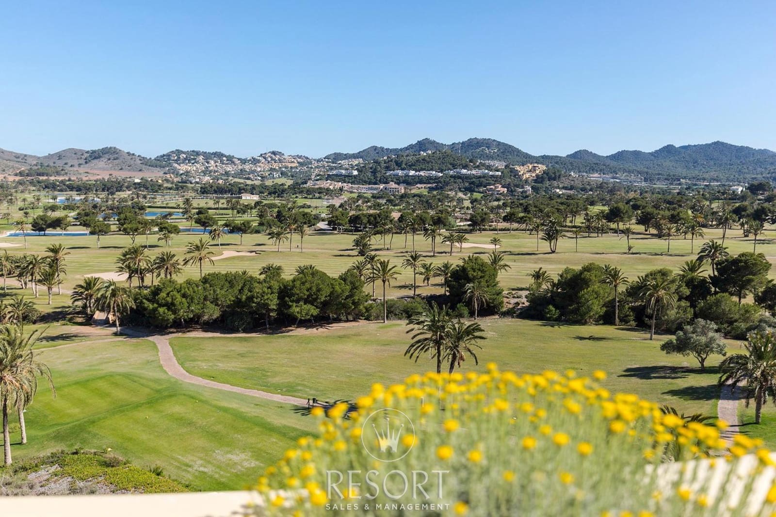 2 Zimmer Apartment zu verkaufen in La Manga Club mit Pool Garage - 420.000 € (Ref: 8341876)