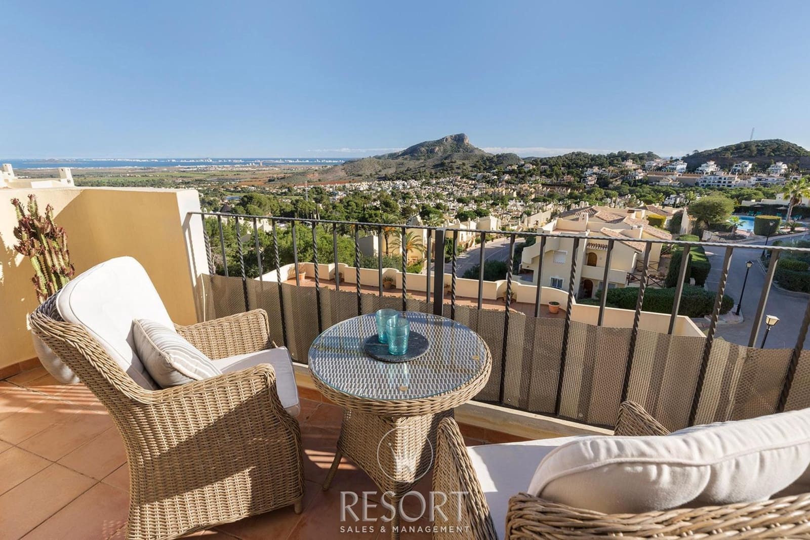 2 camera da letto Appartamento in vendita in La Manga Club con piscina - 350.000 € (Rif: 8690040)