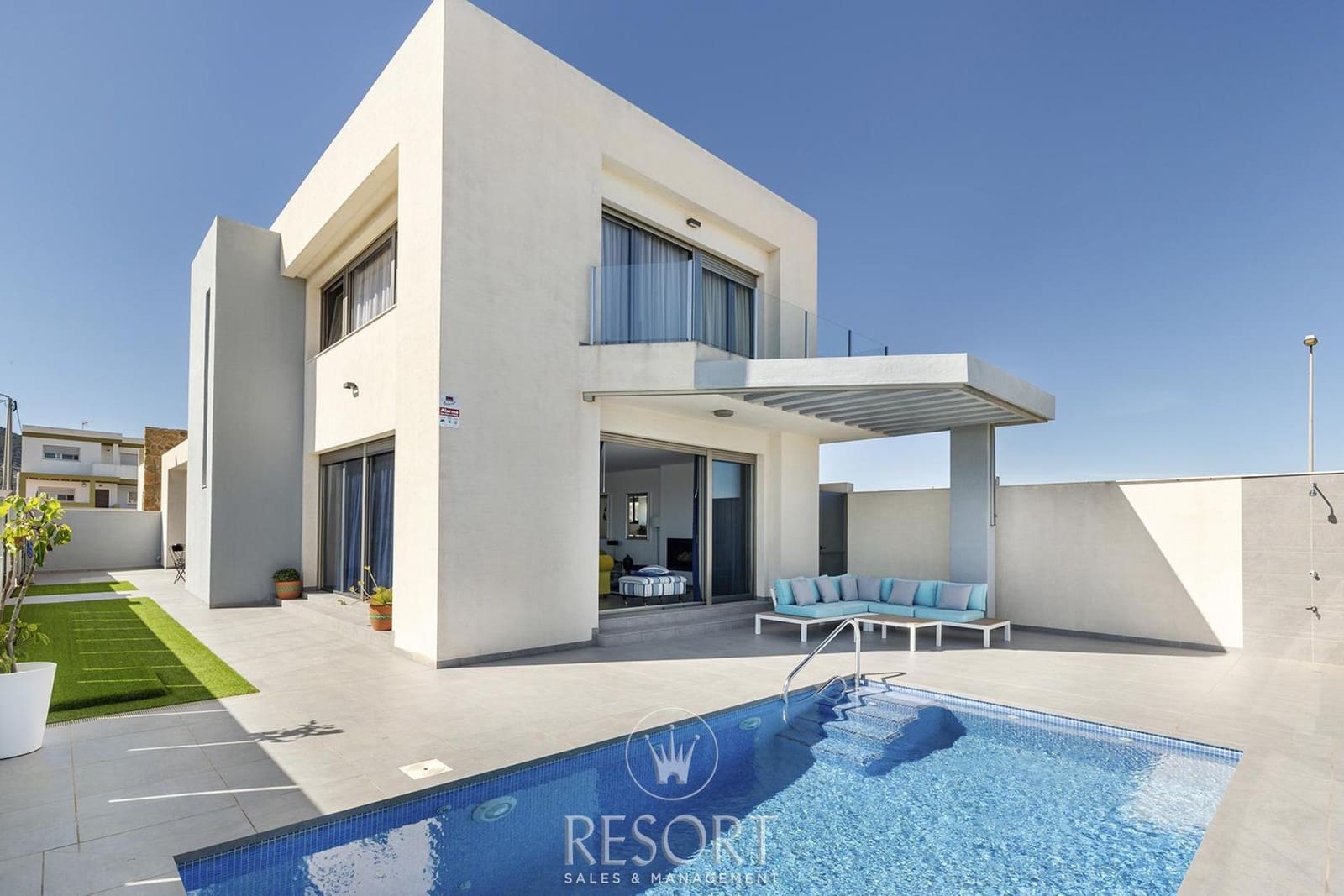 4 bedroom Villa for sale in Los Belones with pool garage - € 789,000 (Ref: 8960987)
