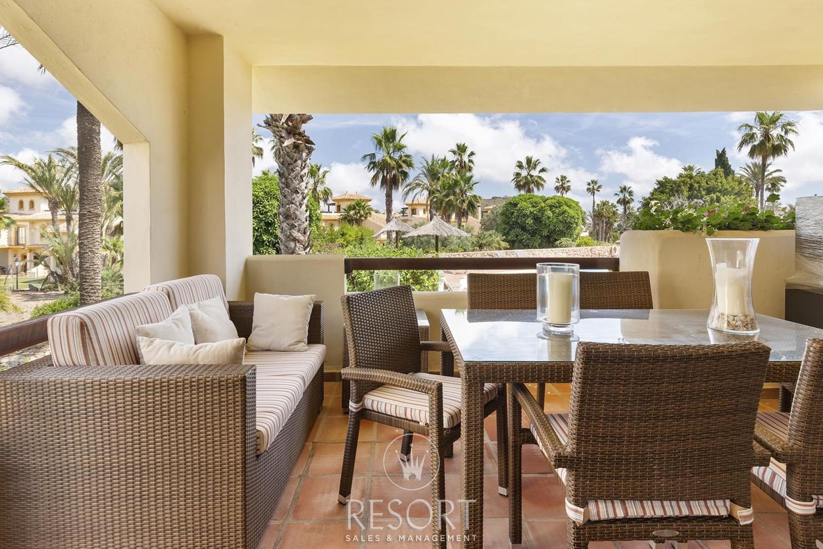 2 soveværelse Lejlighed til salg i La Manga Club med swimmingpool garage - € 281.901 (Ref: 9566507)