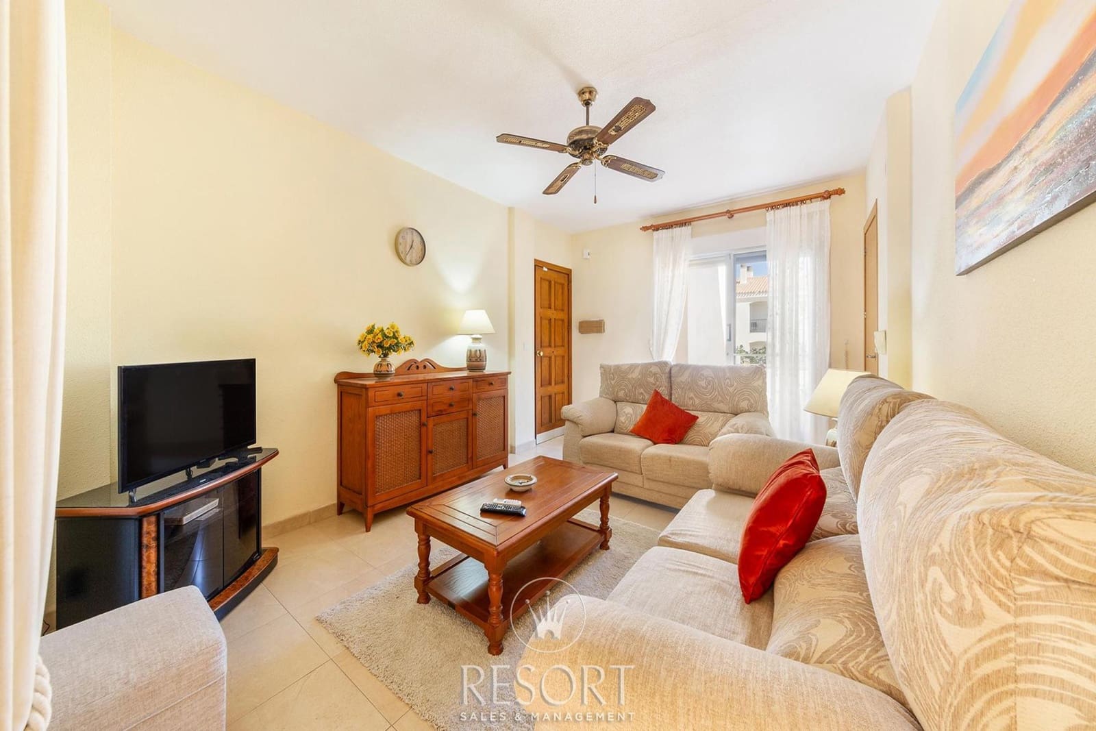 2 bedroom Apartment for sale in La Manga Club with pool - € 217,659 (Ref: 9723569)