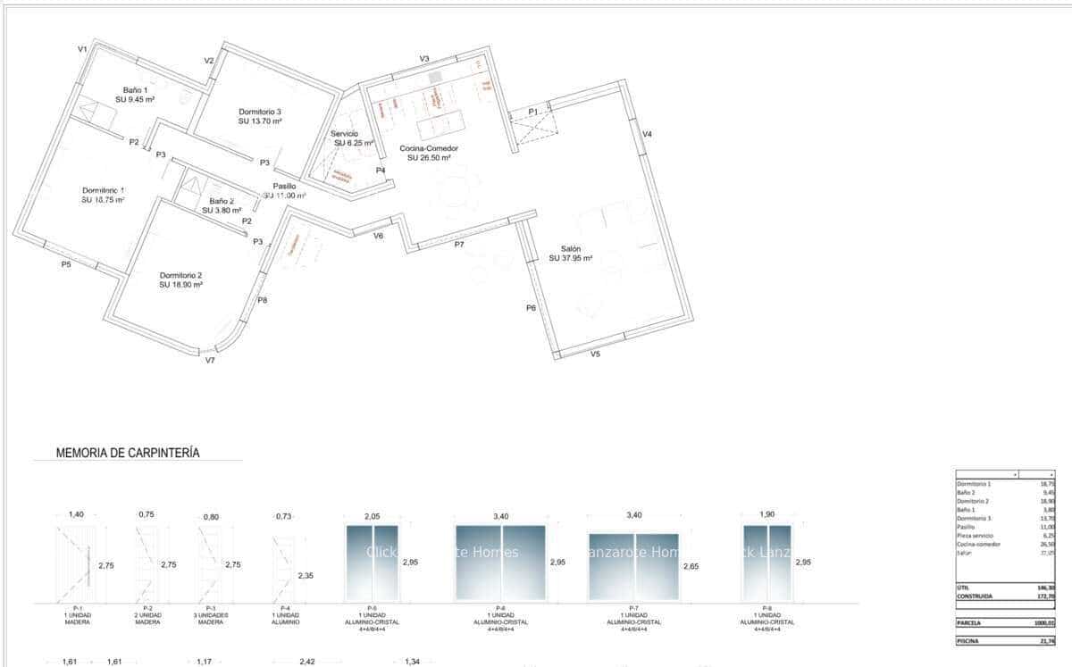 3 bedroom Finca/Country House for sale in Mozaga with pool - € 600,000 (Ref: 9341831)