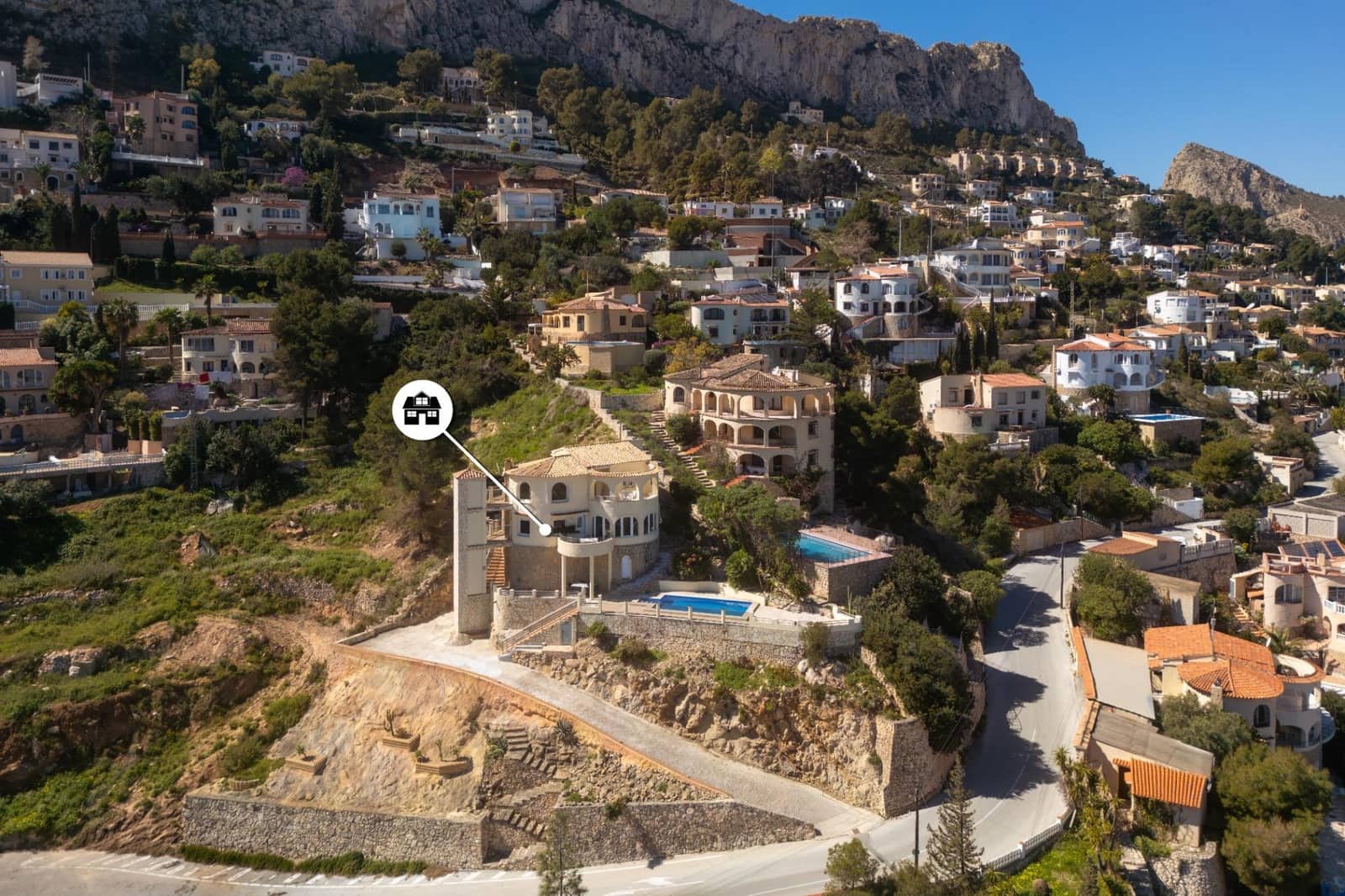 4 sovrum Villa till salu i Calpe / Calp med pool - 829 000 € (Ref: 6931664)