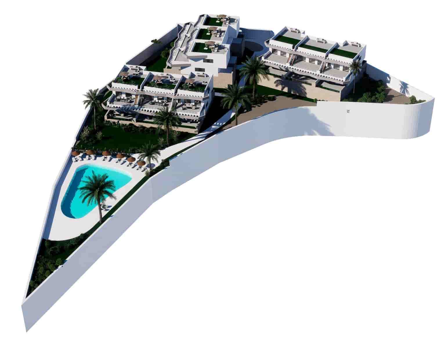 3 quarto Apartamento para venda em Finestrat com piscina garagem - 399 900 € (Ref: 8189639)