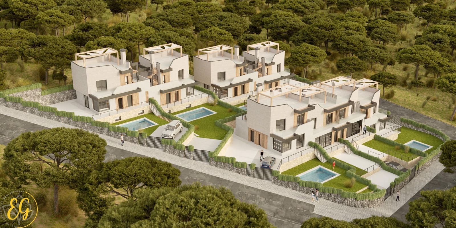 3 bedroom Villa for sale in Polop with pool - € 483,125 (Ref: 8838539)