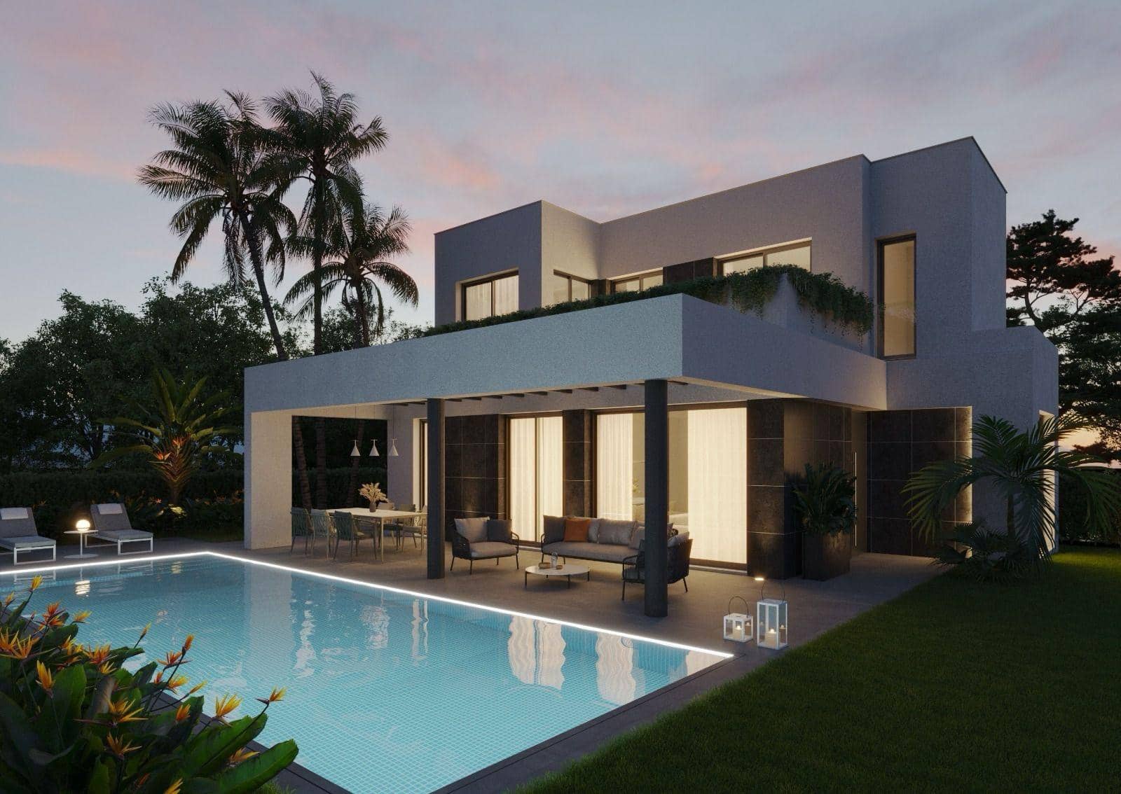 2 bedroom Villa for sale in Finestrat with pool garage - € 511,000 (Ref: 8915281)