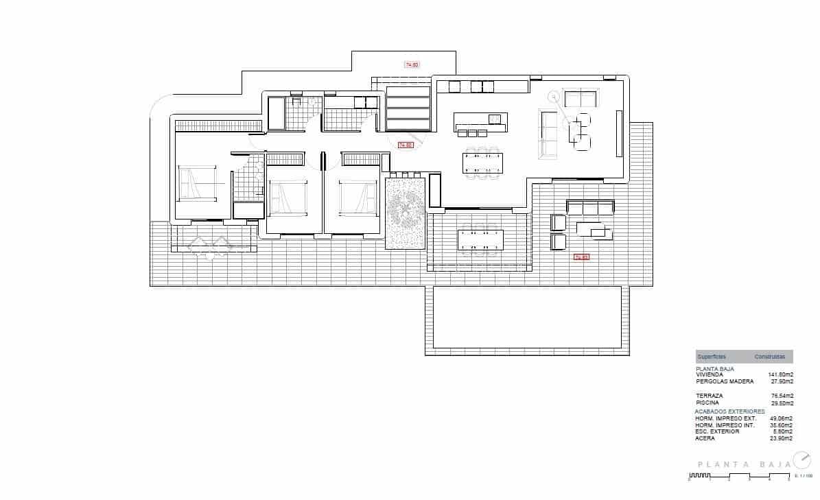 3 slaapkamer Villa te koop in Benissa met zwembad - € 890.000 (Ref: 9470383)