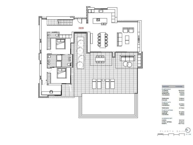 3 sypialnia Willa na sprzedaż w Benissa z basenem garażem - 1 890 000 € (Ref: 9470384)