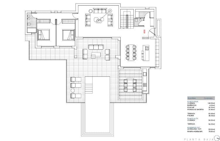 Chalet de 3 habitaciones en Benissa en venta con piscina - 1.750.000 € (Ref: 9627513)