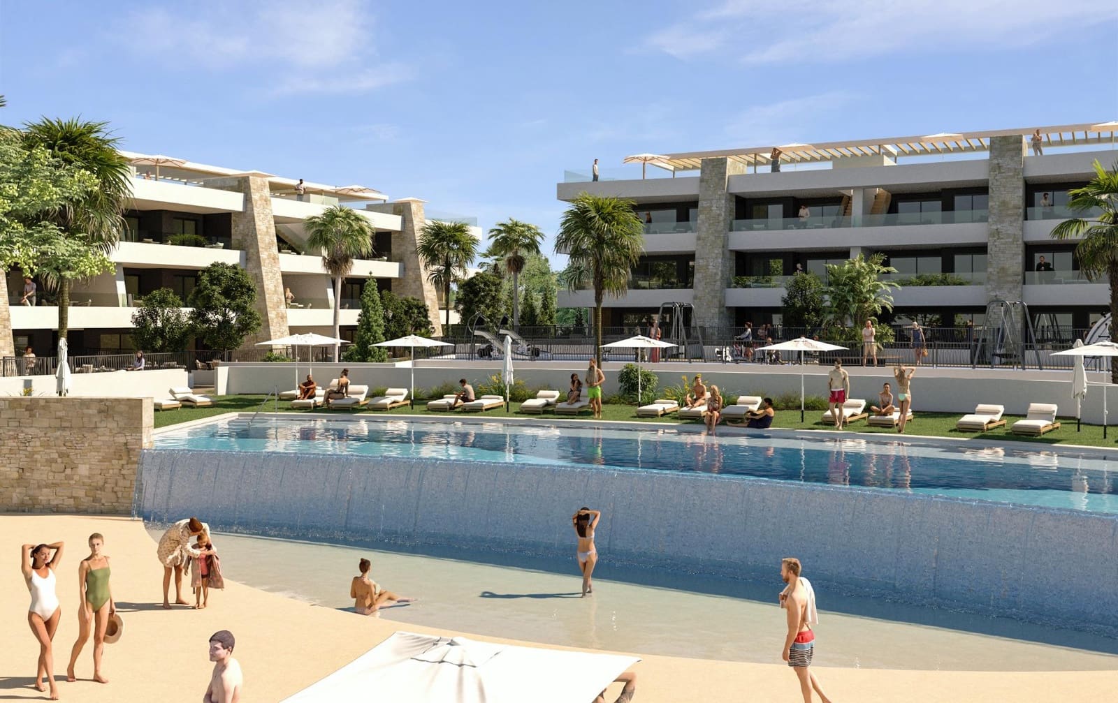 Ático de 2 habitaciones en Monforte del Cid en venta con piscina garaje - 365.000 € (Ref: 9686439)