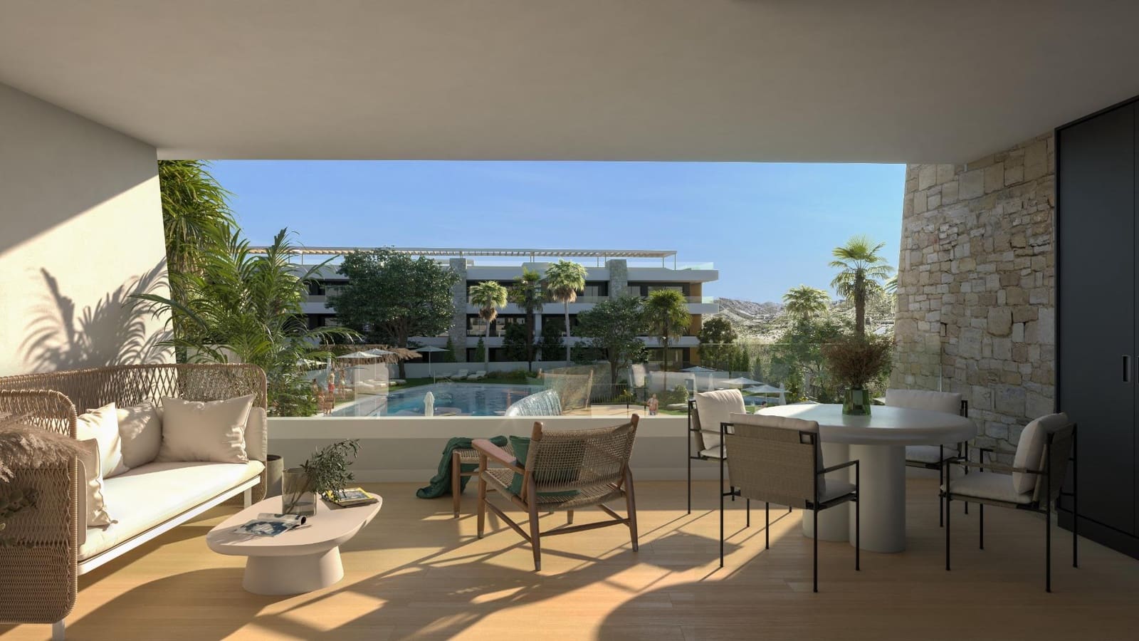 Ático de 2 habitaciones en Monforte del Cid en venta con piscina garaje - 365.000 € (Ref: 9686439)