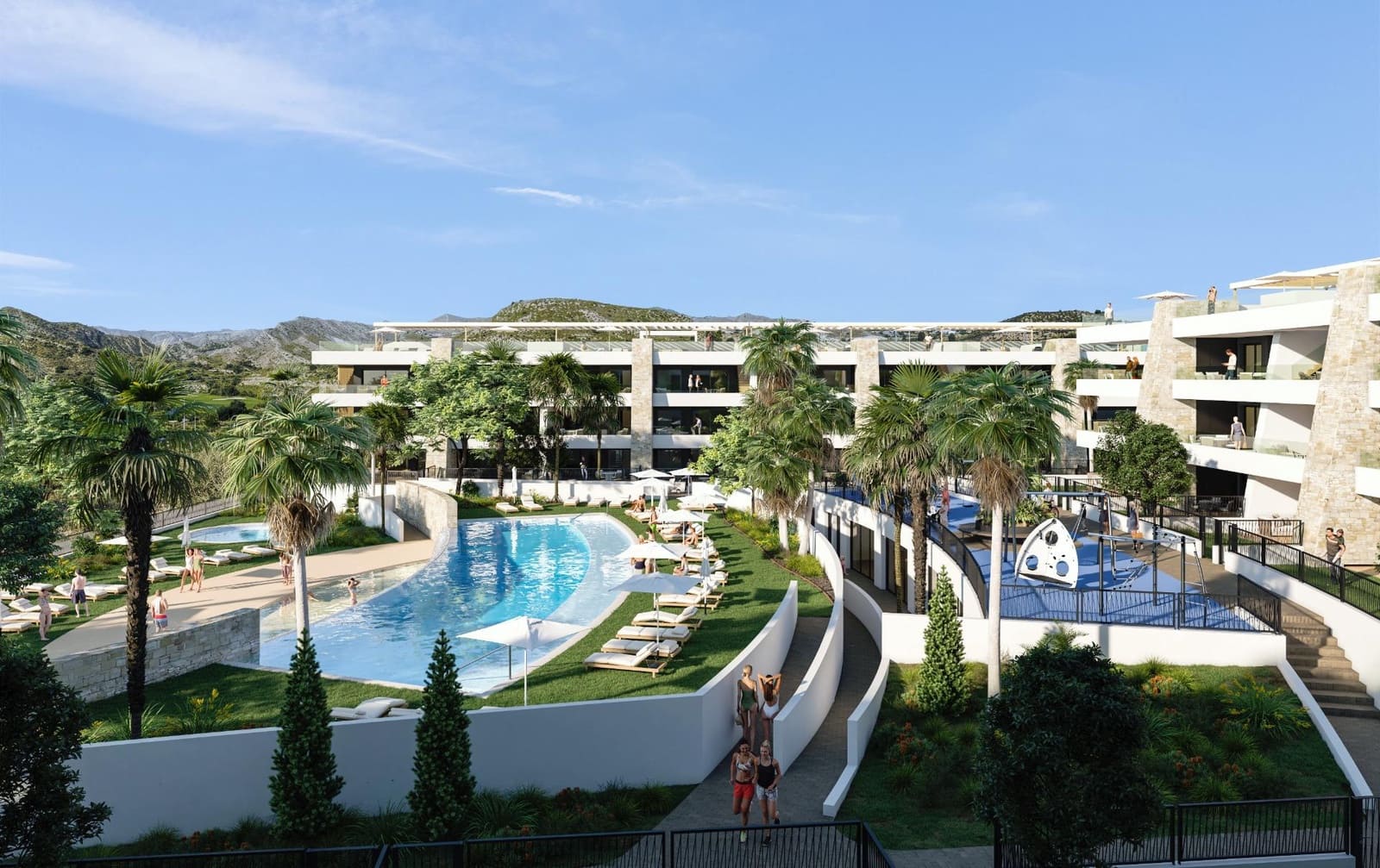 2 bedroom Penthouse for sale in Monforte del Cid with pool garage - € 365,000 (Ref: 9686439)