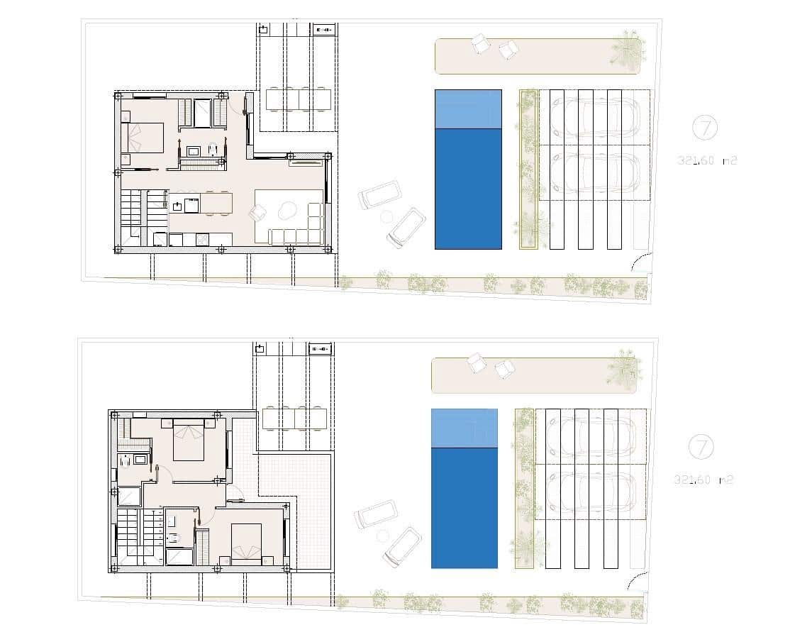 3 bedroom Villa for sale in San Pedro del Pinatar with pool - € 519,950 (Ref: 9752039)