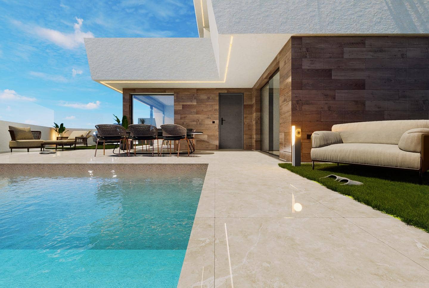 3 bedroom Villa for sale in San Pedro del Pinatar with pool - € 519,950 (Ref: 9752039)