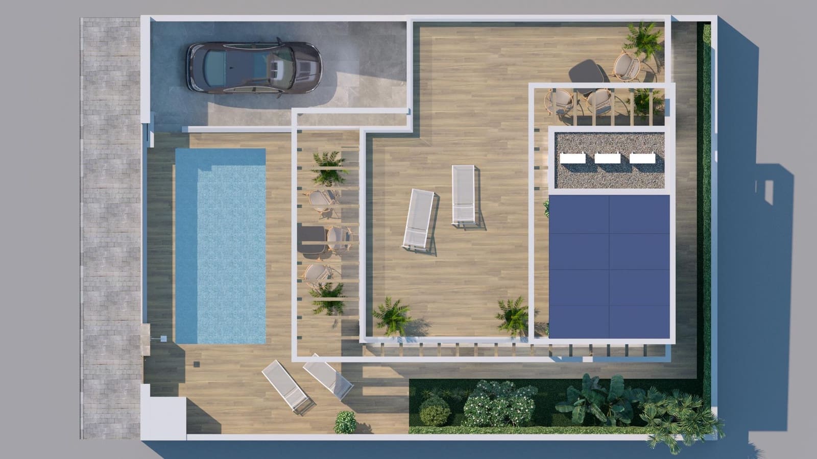 3 sovrum Villa till salu i La Marquesa med pool - 449 500 € (Ref: 9797120)